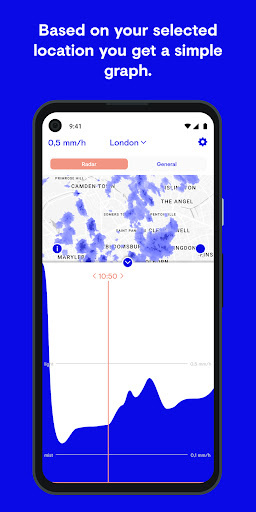 Rainspotter - rain & weather Screen 2