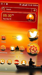 Sunset Launcher Theme Unknown