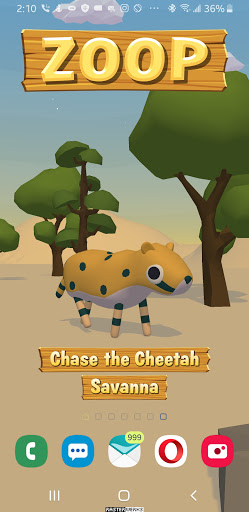 Android application ZOOP 3D Animal Live Wallpaper screenshort