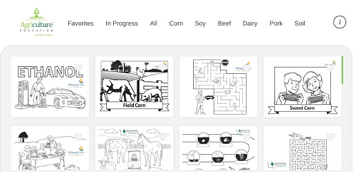 Android application Ag Education Coloring Fun screenshort