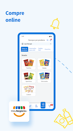 Android application MeuNegócio+ screenshort