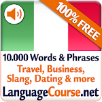 Cover Image of Download Learn Italian Words Free  APK