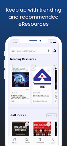 DRDO eLibrary Screen 2