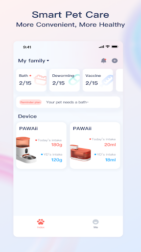 Android application Pawaii screenshort