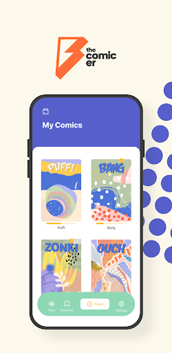 Android application The Comicer screenshort