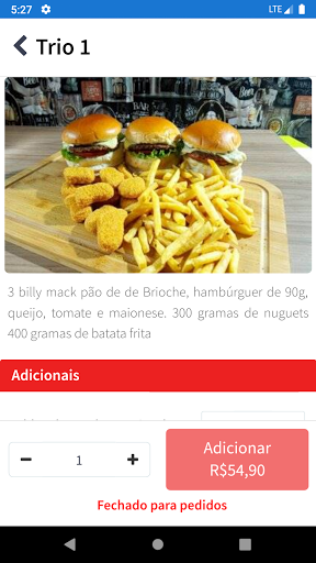Master Burguer Screen 2