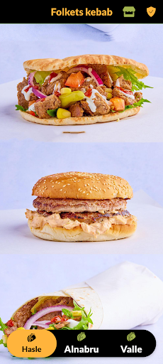 Android application Folkets Kebab screenshort