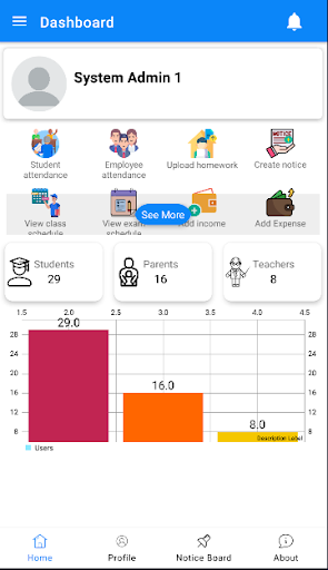 Android application Glorious Multimedia School screenshort