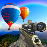 sniper balloon blast shooting game icon