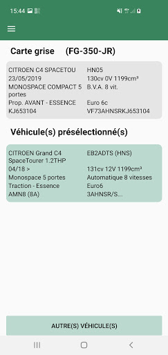 MyMGAMobile Screen 2