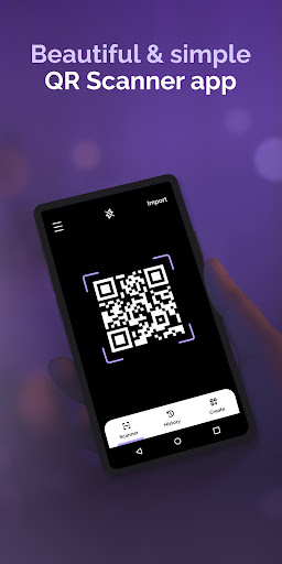 Android application Essential QR Scanner Code screenshort
