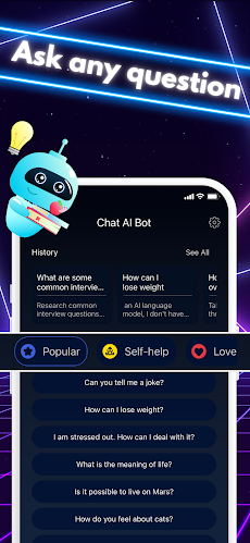 AI チャット AI chat bot  : 人工知能のおすすめ画像2