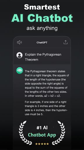 Android application SpeakAI - AI Chatbot Assistant screenshort
