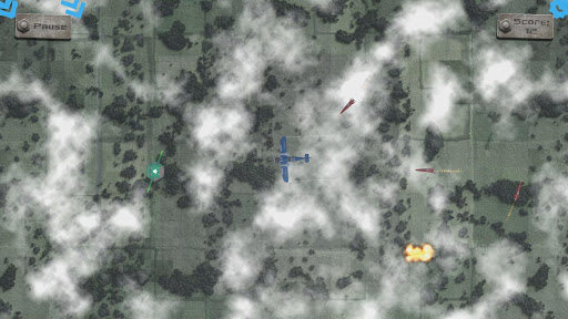Peppered with Missiles! Screen 3