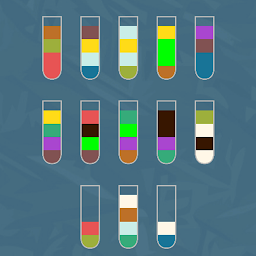 Watercolor Sort Puzzle 3D