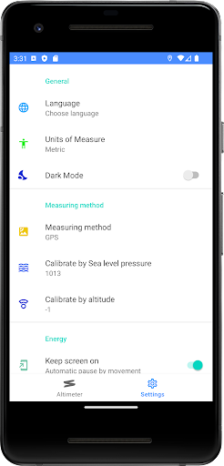 Elevate: Accurate altimeter Screen 2