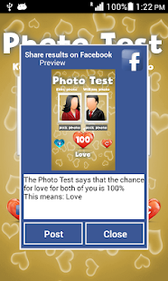 Photo Love Test for Fun Screenshot