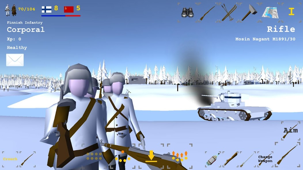 Winter War 0.48 APK + Mod (Unlimited money) for Android
