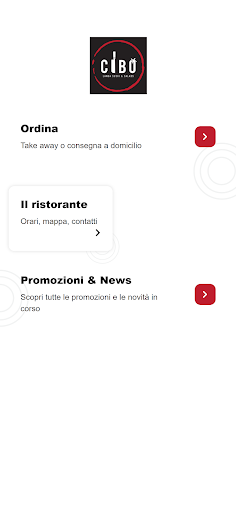 Android application Cibo Alba screenshort
