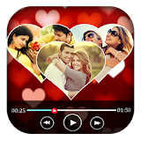 Valentine  Special Love Video Maker icon