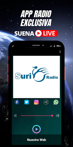Android application radio suri screenshort