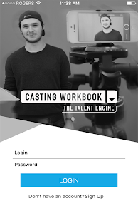 Actor App by Casting Workbook Screenshot
