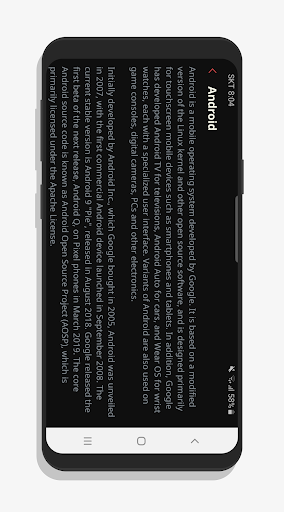 Screenshot of Vertical Note - Notepad, Notes