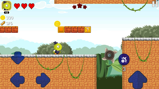 Android application Super Peaman Adventure screenshort