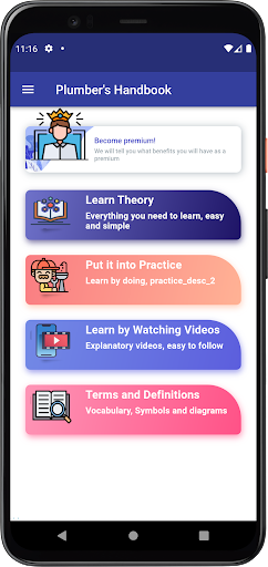 Android application Step-by-Step Plumbers handbook screenshort