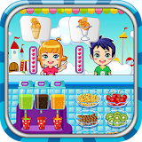 Ice cream maker game icon