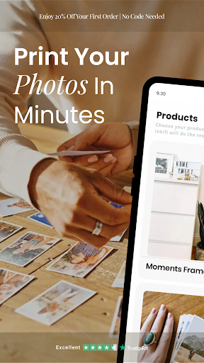 Android application Inkifi - Photo Printing screenshort