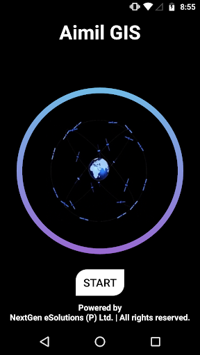 Android application Aimil GIS : Mapping & Location screenshort
