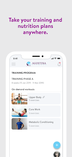 Agostina Fitness Screen 3