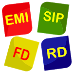 Cover Image of Download Banking Calculator - EMI SIP FD RD PPF NPS Sukanya 74 APK