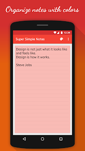 Notes Super Simple Notes v1.6.2 MOD APK (Full Unlocked) 3
