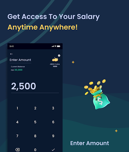 Abhi - Your Salary Now! Screen 3