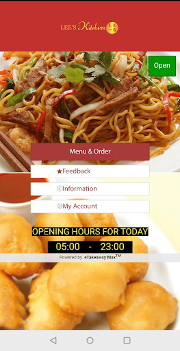 Android application Lees Kitchen Pontypool screenshort