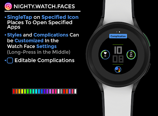 Colonight - watch face screenshot 11