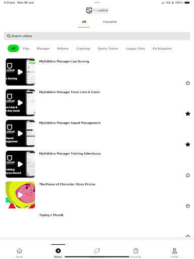 MyLeague screenshot 6