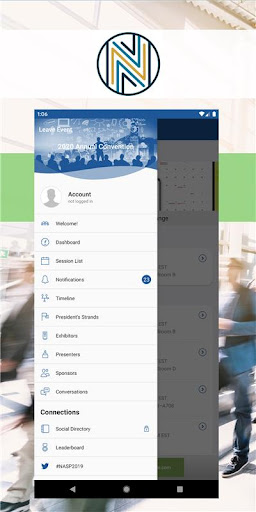 Android application NAON Events screenshort