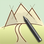 Cover Image of ダウンロード TouchTrails - Route Planner, GPX Viewer/Editor 2.3.1 APK
