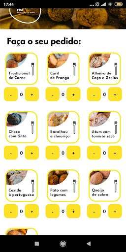 Android application Croqueteria screenshort