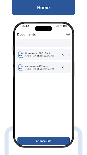 PDF Converter: PDF to Document Screen 2