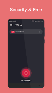 VPN Inf - Security Fast VPN Screenshot