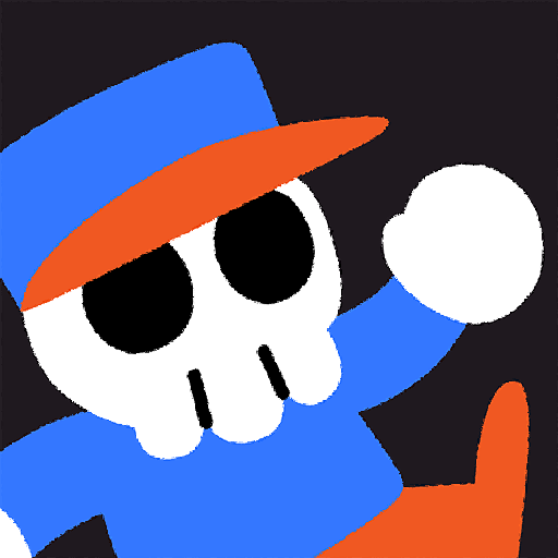 Ghosted logo