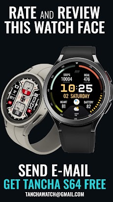 Tancha S57 Digital Watch Faceのおすすめ画像3