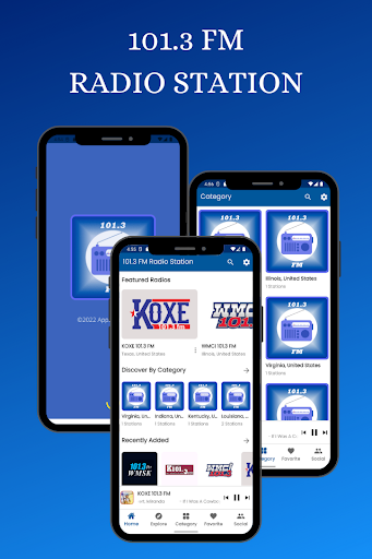 Android application 101.3 FM Radio Station Online screenshort