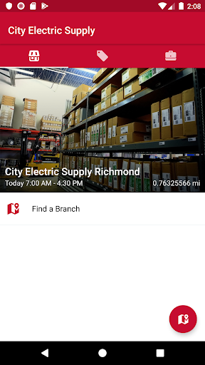 Android application City Electric Supply Canada screenshort