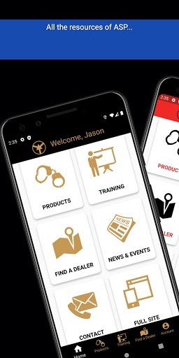Android application ASP Access screenshort
