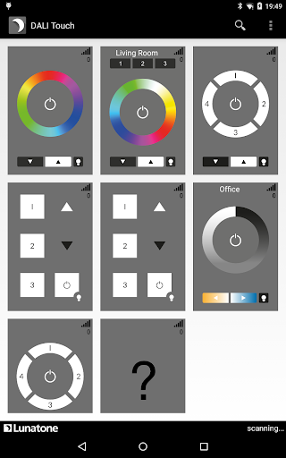 Android application DALI Touch screenshort